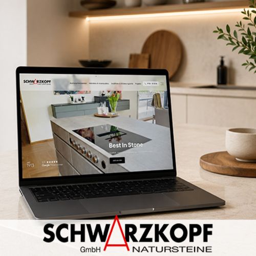 Website von Schwarzkopf Natursteine