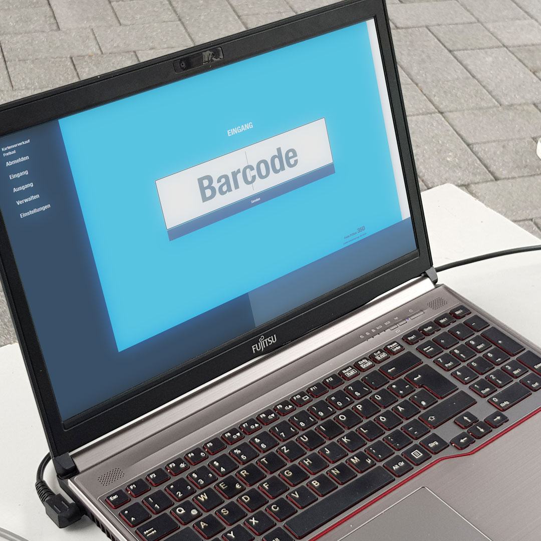 Laptop Freibad Gemmingen