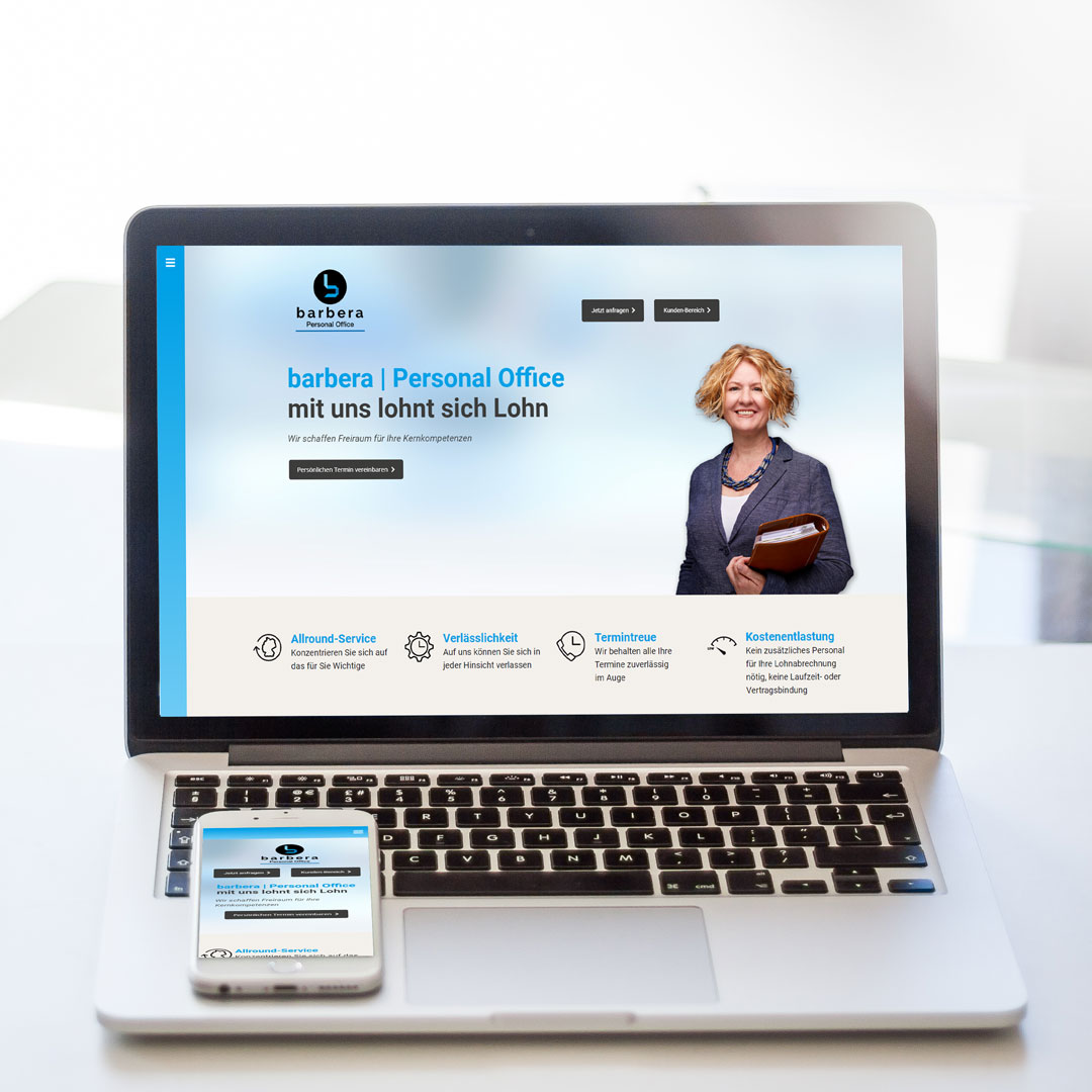 barbera | Personal Office Webseite