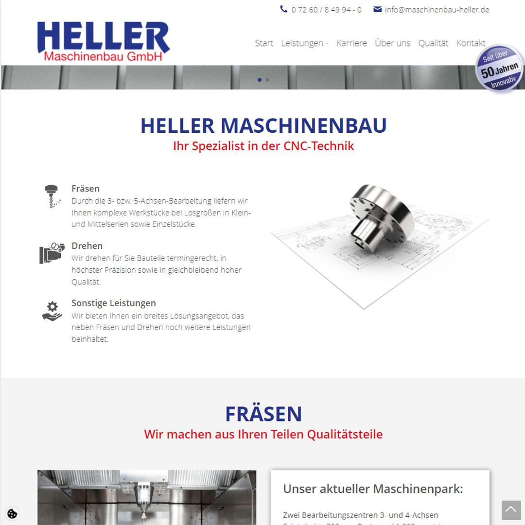 Heller Webseite
