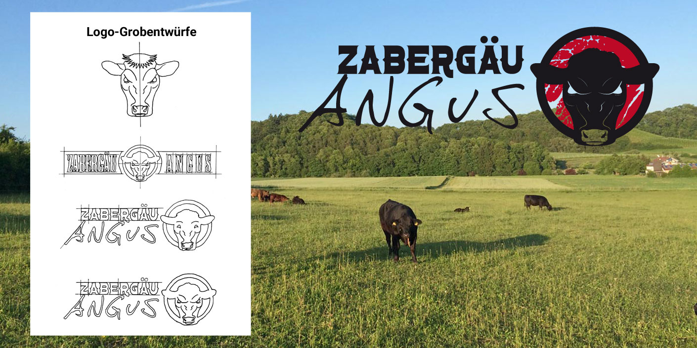Logoentwicklung Zabergäu Angus