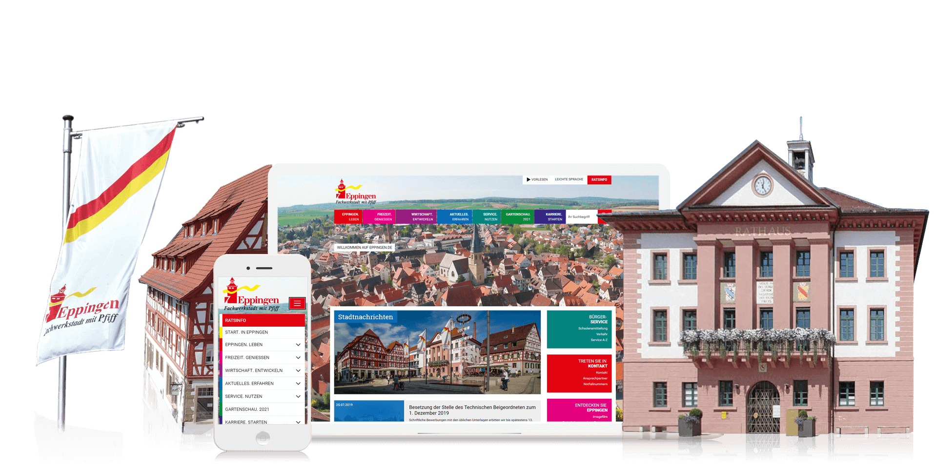 Neue Webseite der Stadt Eppingen